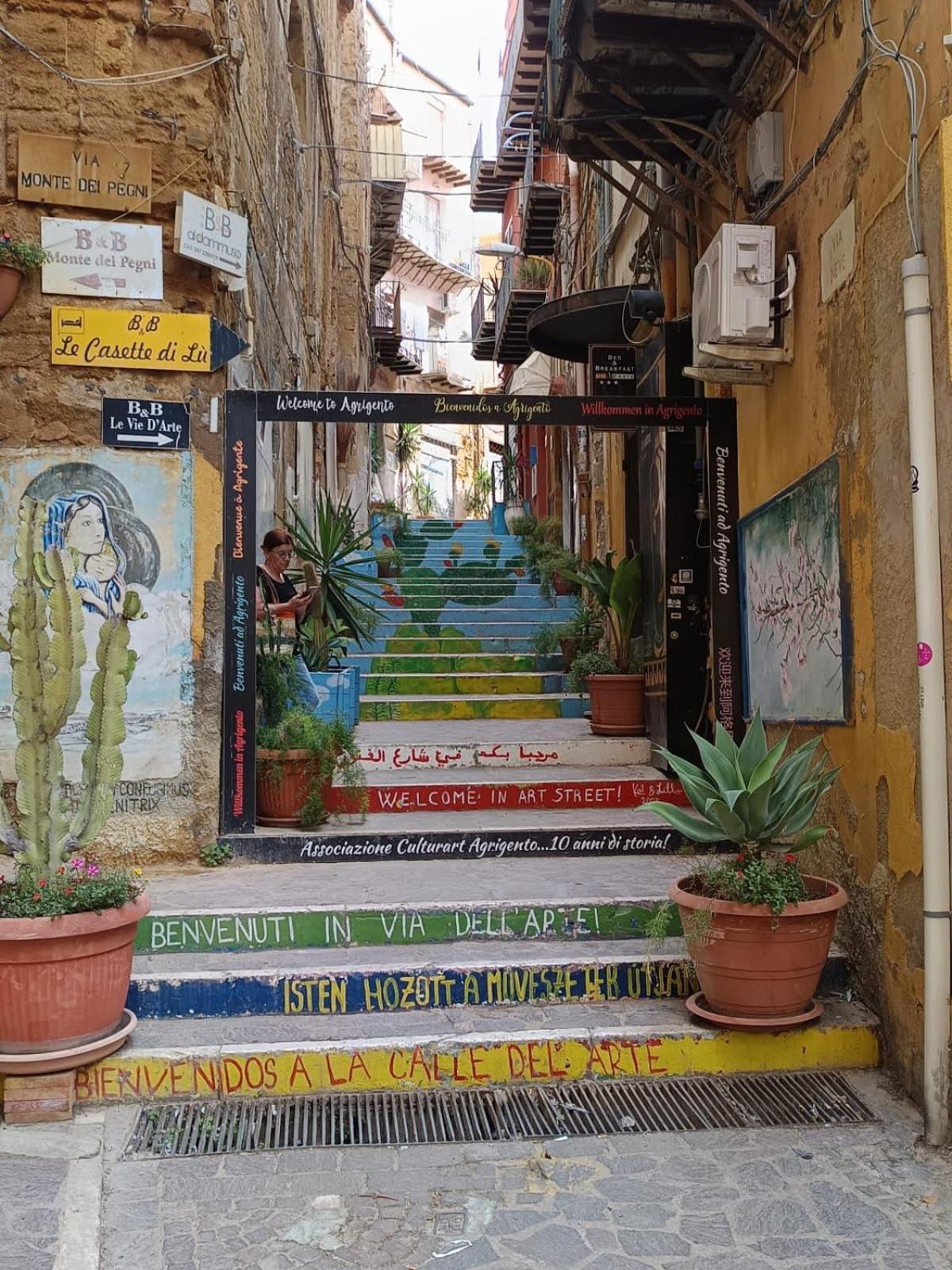 B&B Le Vie D'Arte Agrigento Exterior foto